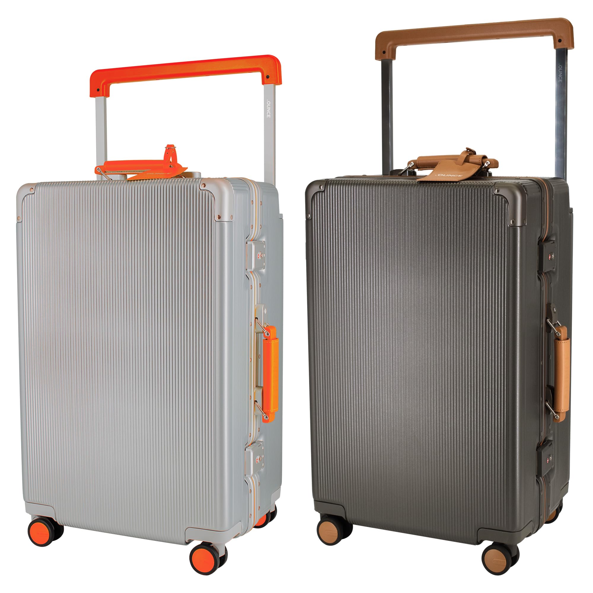 OUNCE スーツケース　XLサイズ　アーバンブラウン Amazon | STYLISH JAPAN 公式 .OUNCE スーツケース アルミフレーム